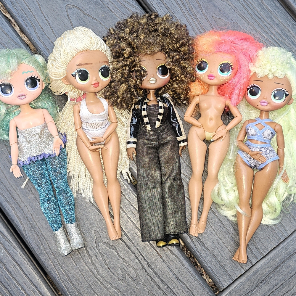 OMG Dolls Colorful Fashion Dolls Set